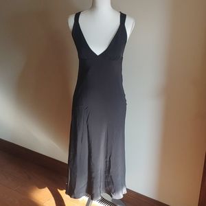 Black jcrew evening dress